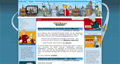 Desktop Screenshot of futurama-area.de